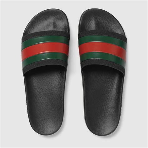 slip on gucci uomo|gucci slides men 10.